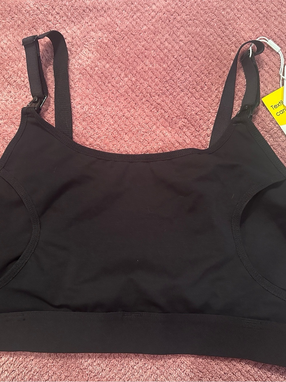 Momcozy Women's Black Pumping & Nursing Adjustable Bra Large
NWT